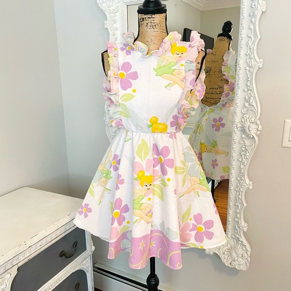 SALE New York Couture *One of a Kind* Reworked Tinkerbell Ruffle Dress - Picture 4 of 9